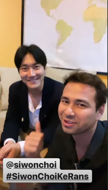 7 Momen Siwon berkunjung ke rumah Raffi Ahmad, bikin iri