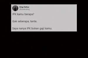 10 Cuitan lucu 'IPK kamu berapa?', bikin mahasiswa senyum kecut