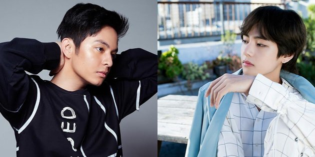 10 Adu gaya Angga Aldi Yunanda dan V BTS, kerap disebut mirip