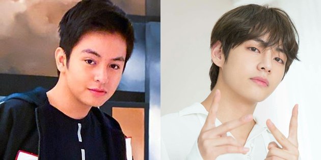 10 Adu gaya Angga Aldi Yunanda dan V BTS, kerap disebut mirip