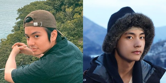 10 Adu gaya Angga Aldi Yunanda dan V BTS, kerap disebut mirip