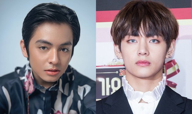 10 Adu gaya Angga Aldi Yunanda dan V BTS, kerap disebut mirip