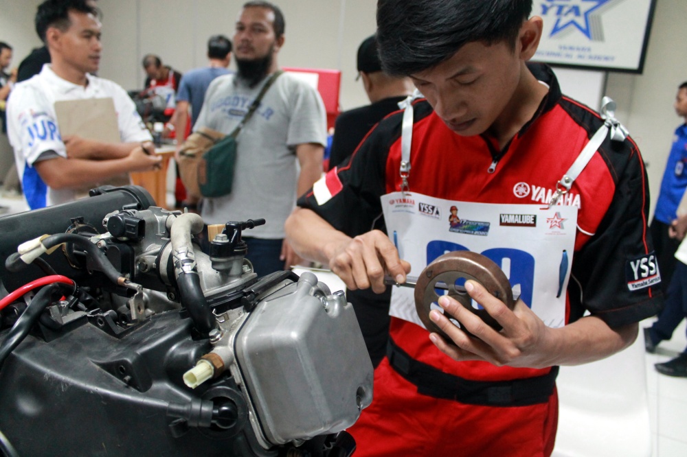 5 Fakta kontes teknisi Yamaha, seleksi wakil Indonesia di ajang dunia