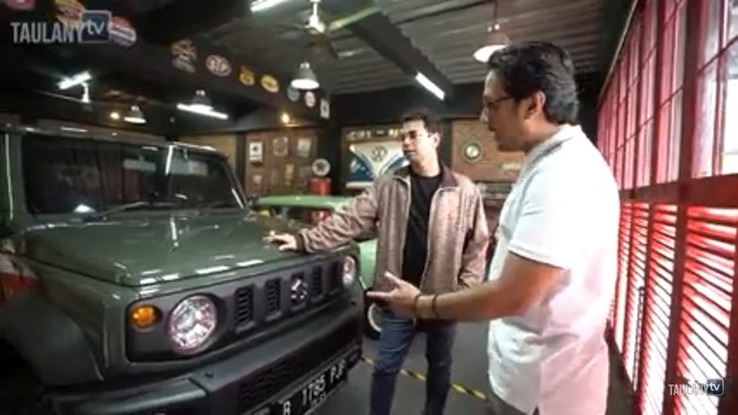 Penampakan garasi 5 komedian Indonesia, isinya bikin melongo