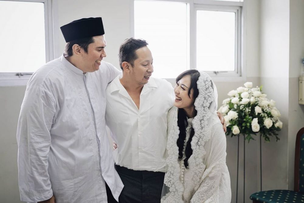 10 Momen haru pernikahan kakak ipar Ringgo, digelar di rumah sakit
