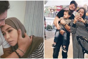Main sinetron bareng, ini 7 potret manis Aryani Fitriana & suami