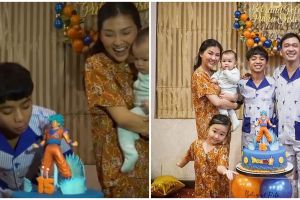 8 Momen kemeriahan ulang tahun Betrand Peto, bertema Dragon Ball