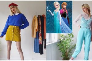 Potret gaun 10 putri Disney diubah jadi outfit kekinian, stylish