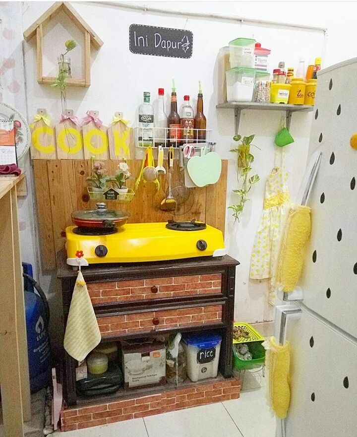 10 Inspirasi desain dapur minimalis, keren dan nggak makan tempat