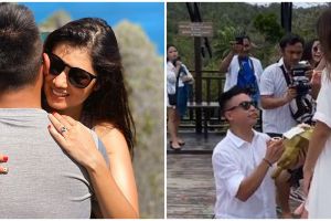 8 Momen Atries mantan Chef Juna dilamar kekasih di Raja Ampat