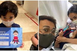 6 Potret Rafathar disunat, penampilannya bikin salah fokus