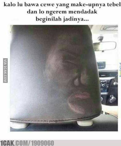 10 Potret lucu 'The Power of Makeup' ini bikin cekikikan