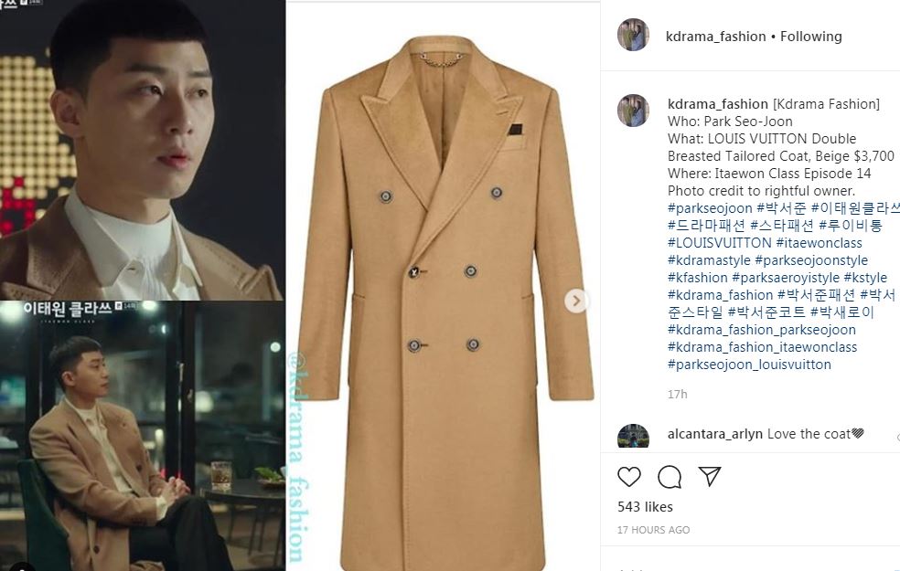 Ini harga fantastis 10 outfit Park Seo-joon di drama Itaewon Class