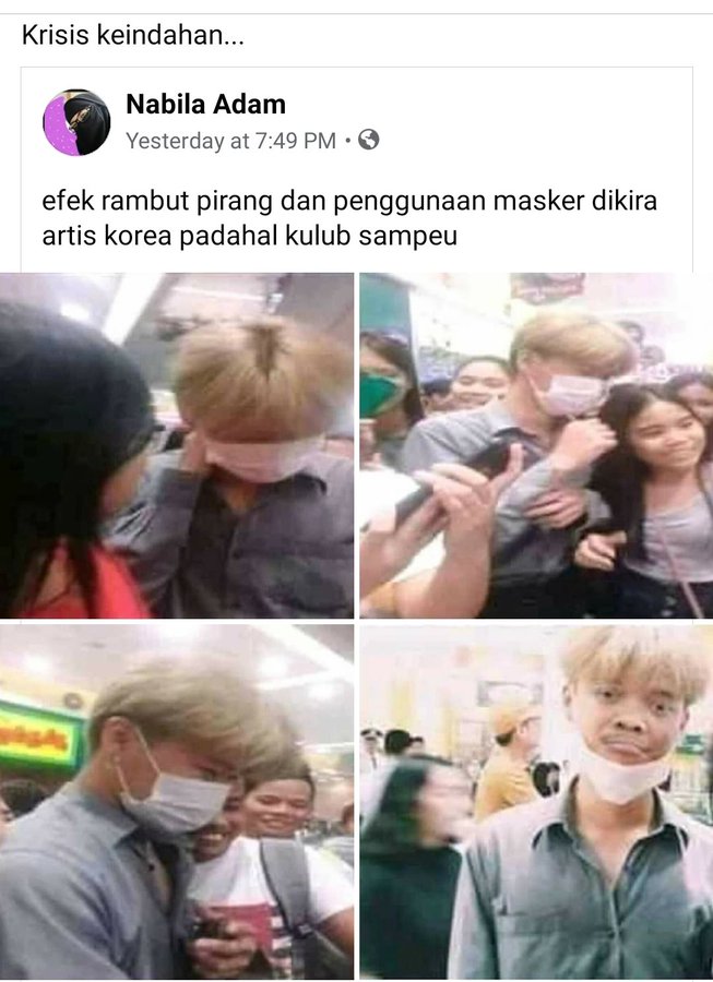 10 Status FB lucu menipu mata ini bikin susah nahan tawa
