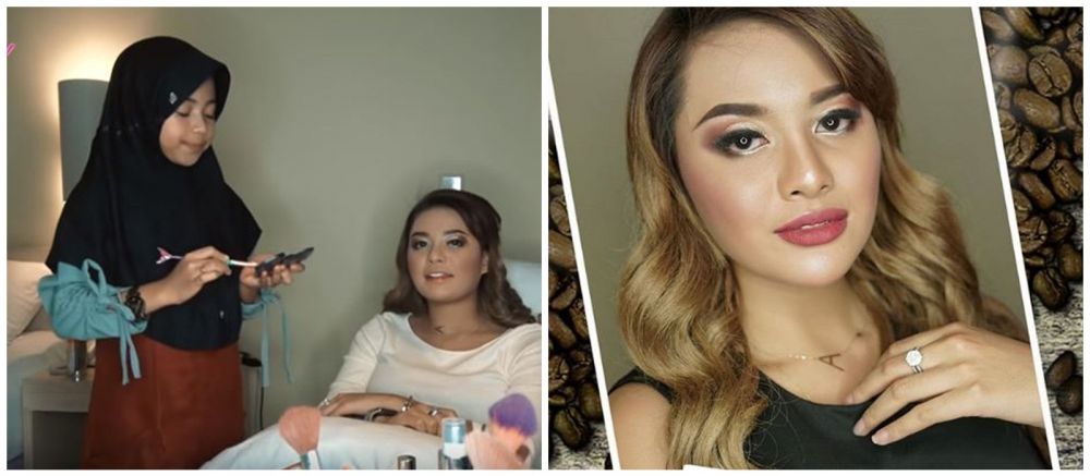 5 Potret artis dan beauty vlogger dirias MUA cilik Lovely Natasha