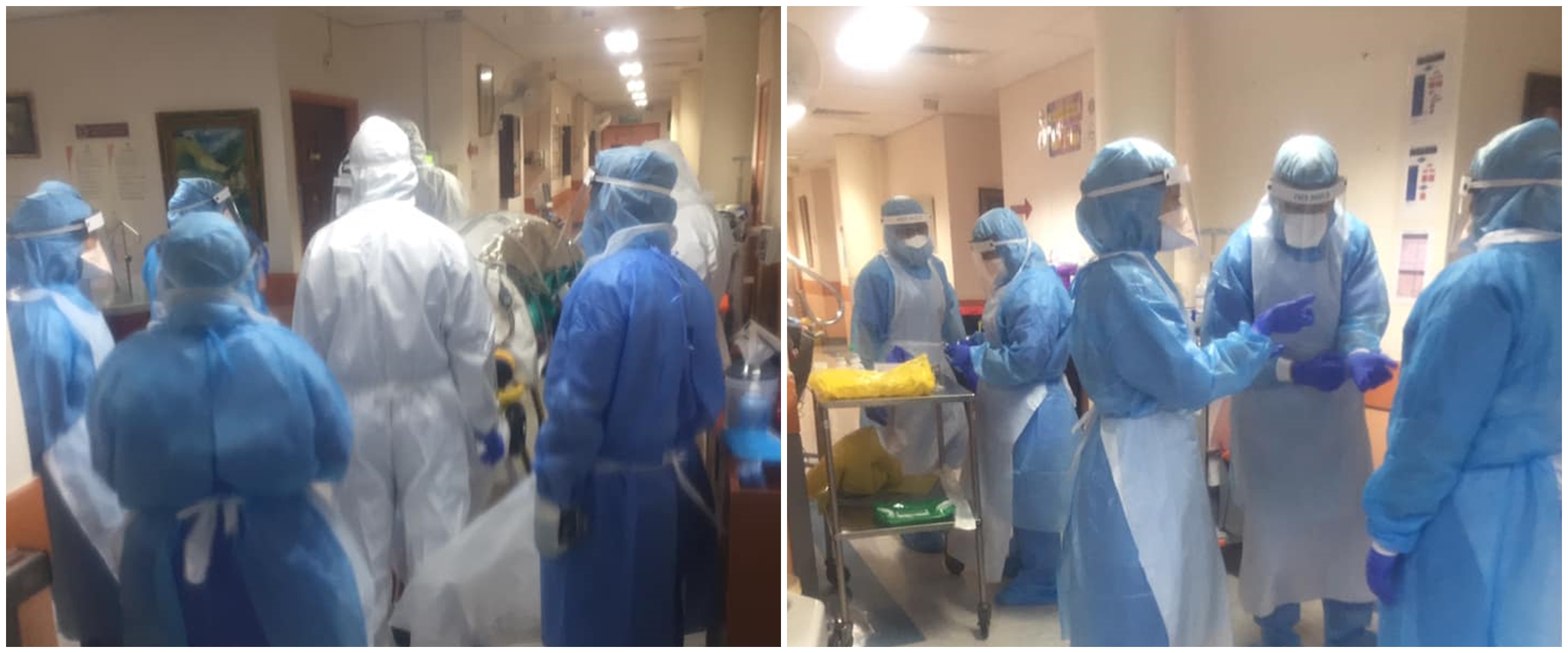 7 Potret situasi kerja petugas medis Malaysia tangani Corona