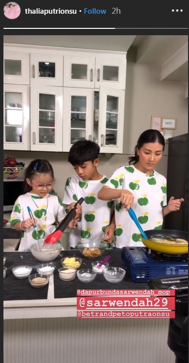 6 Potret seleb cilik di tengah libur sekolah karena virus corona