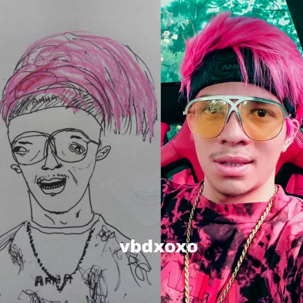 Gambar wajah 10 seleb ini bukannya mirip malah bikin ngakak