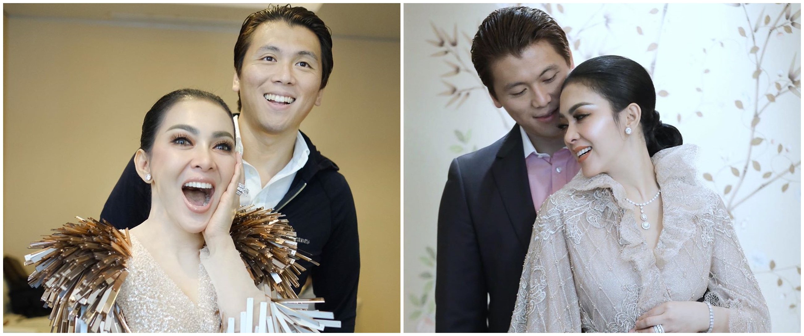 Isolasi diri di rumah, begini aktivitas Syahrini & Reino Barack