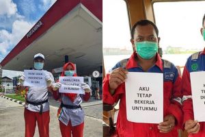 9 Pesan menyentuh dari pegawai yang tetap bekerja saat wabah Corona
