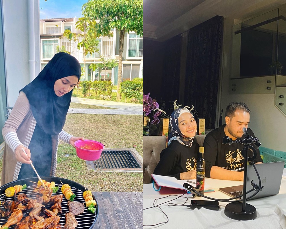 Tinggal di luar negeri, ini aktivitas 4 seleb saat lockdown