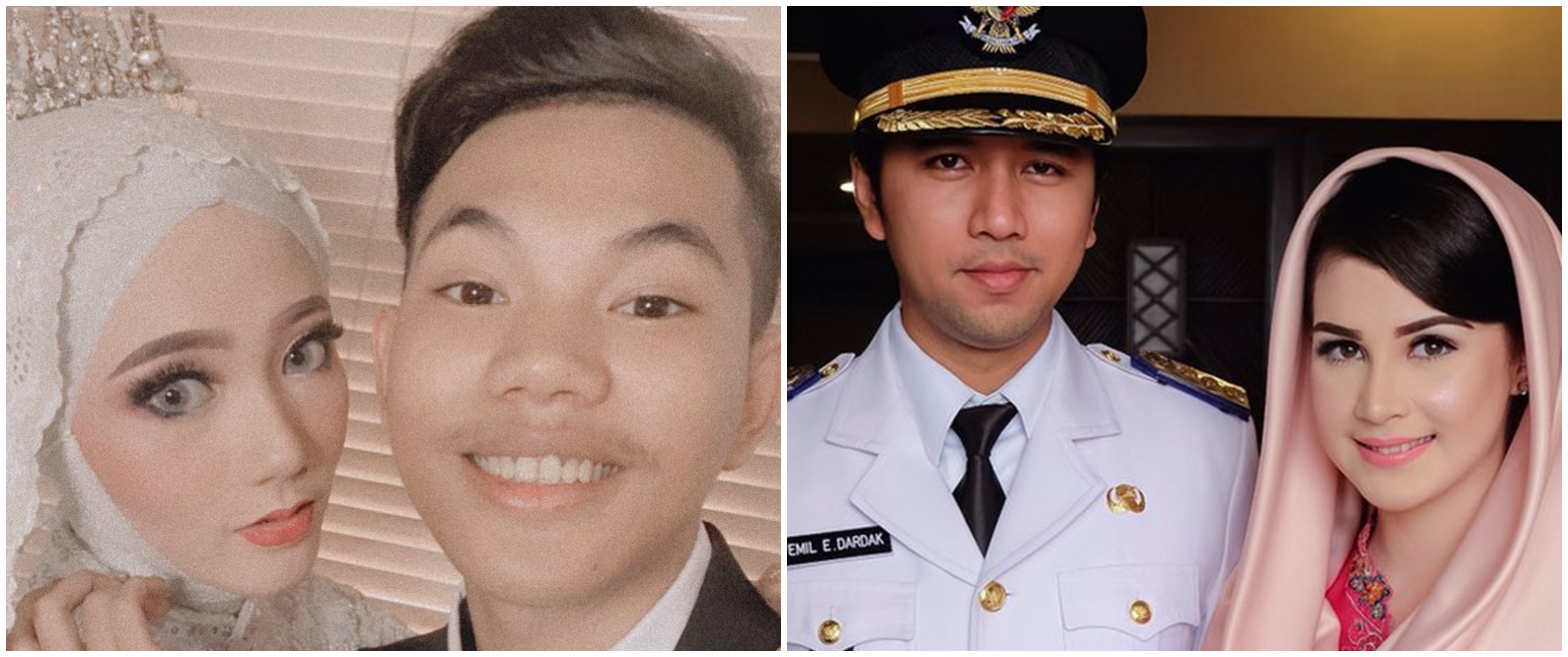 Belum 20 tahun, 10 seleb ini putuskan menikah di usia muda