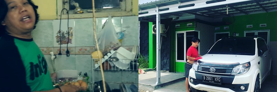 Penampakan rumah 10 pemain TOP, punya Eza Yayang ada replika motor