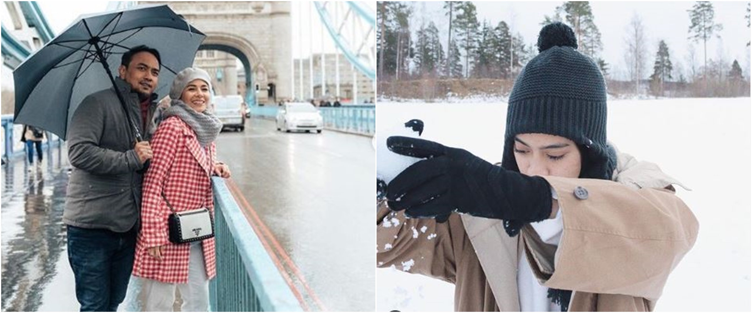 Kisah 5 seleb perjalanan ke luar negeri saat pandemi Corona