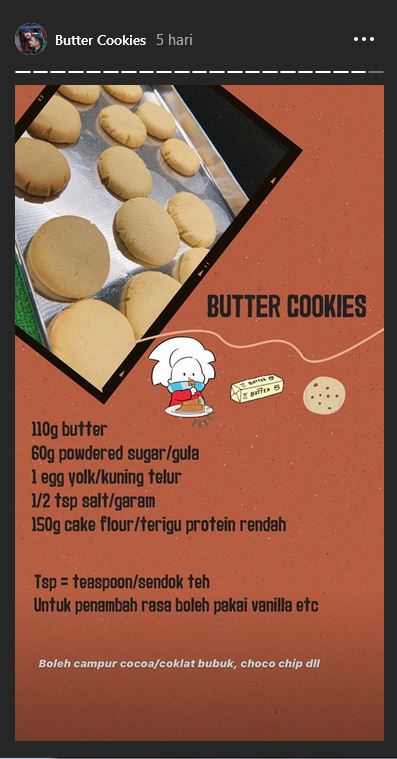 Resep kue Asmirandah Instagram Resep kue Asmirandah Instagram