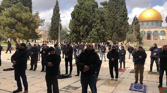 9 Potret kondisi Masjid Al-Aqsa usai ditutup karena corona