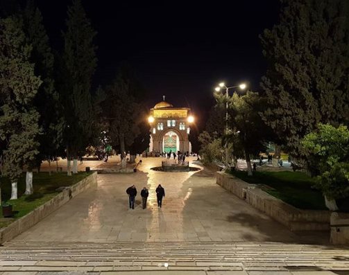 9 Potret kondisi Masjid Al-Aqsa usai ditutup karena corona