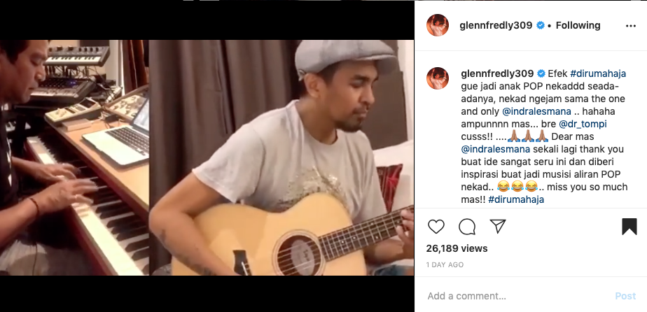 Aktivitas 10 penyanyi saat isolasi diri di rumah, bikin salut