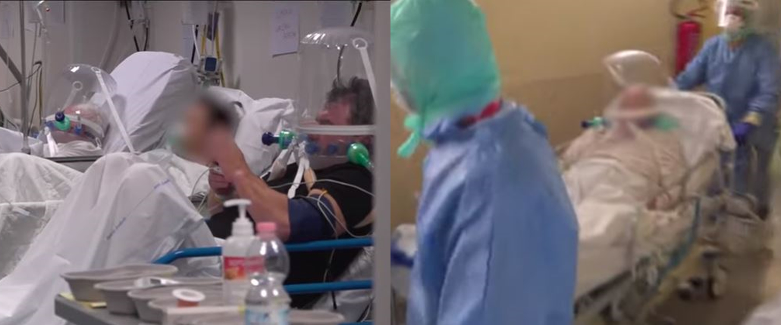 Video detik-detik dokter di Italia kewalahan tangani pasien corona