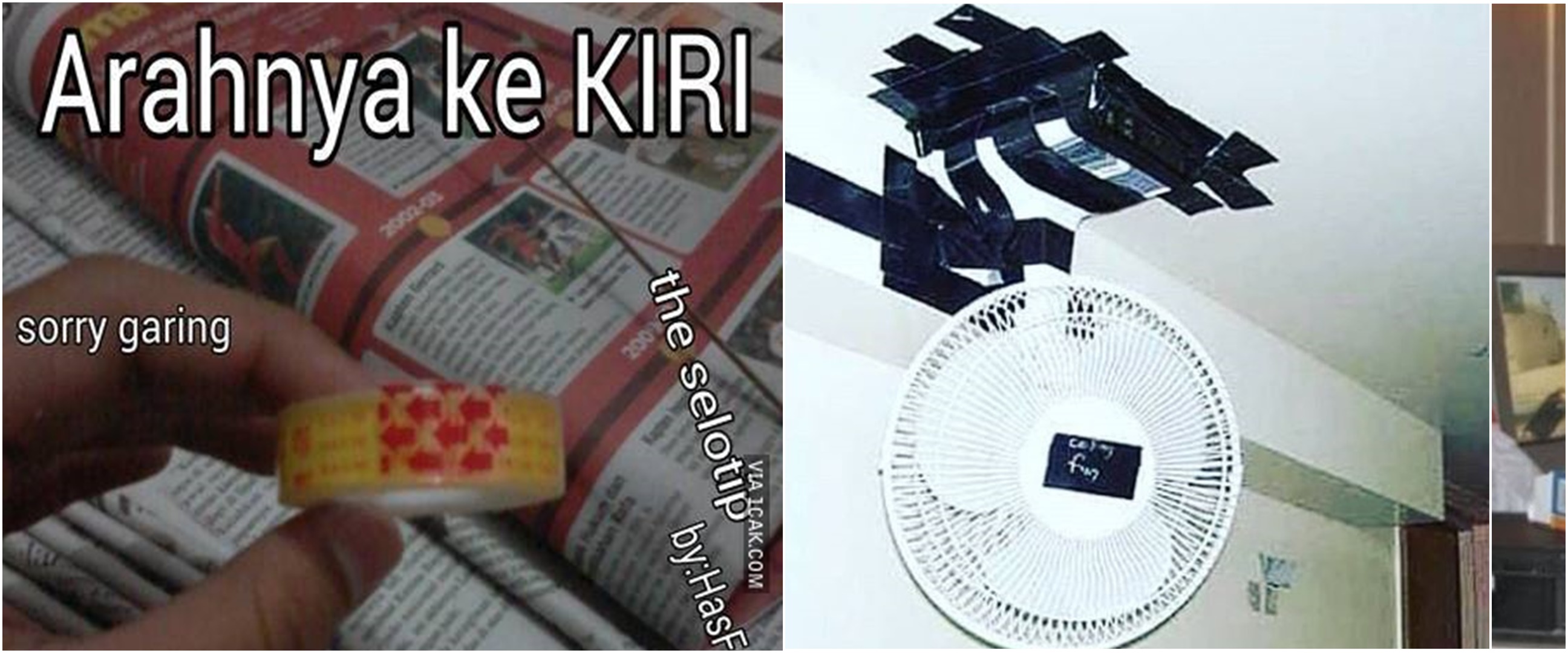 8 Cara nyeleneh pakai plester & selotip ini bikin geleng kepala