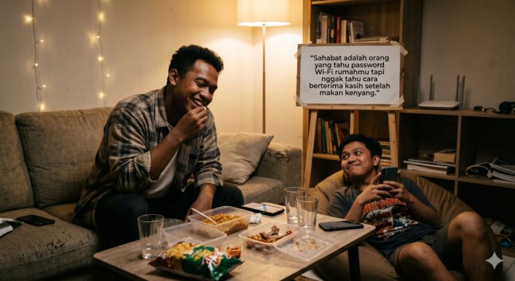170 Kata-kata lucu persahabatan 2026 paling gokil dan bikin ngakak 