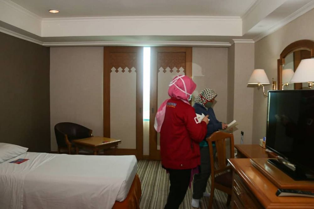 9 Foto interior Hotel Grand Cempaka, 'rumah singgah' paramedis Corona