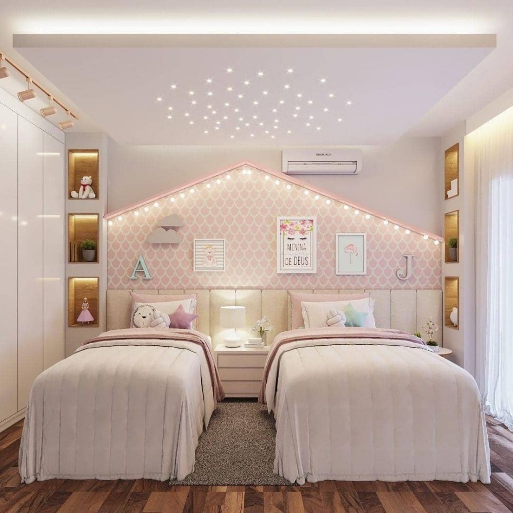 10 Inspirasi dekorasi kamar serba pink  cocok untuk 