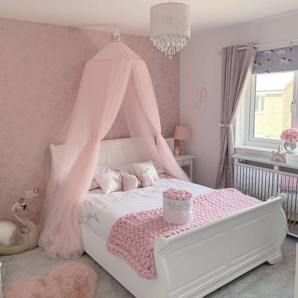 10 Inspirasi dekorasi kamar serba pink, cocok untuk ...