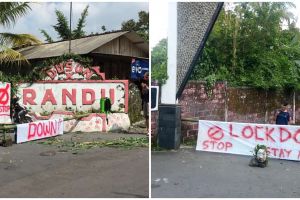 Viral beberapa kampung di Jogja mulai lakukan lockdown mandiri