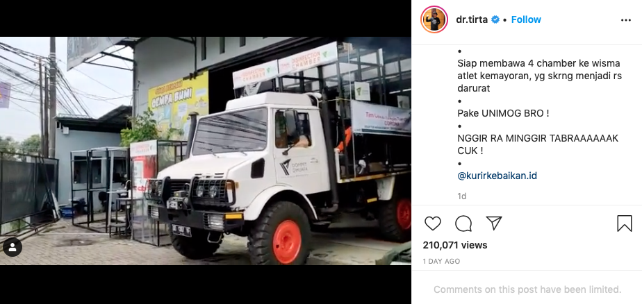 5 Aksi Dokter Tirta turun tangan lawan Corona, bikin salut