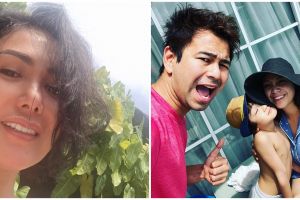 Gaya 10 seleb cantik saat berjemur sinar matahari pagi