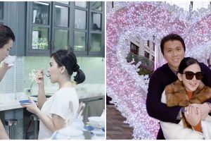 Reino Barack minta dibuatkan puding, intip aksi Syahrini di dapur