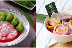 8 Resep es pisang ijo lembut, praktis, segar, dan lezat