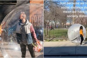 Kisah cowok PDKT terhalang isolasi corona, caranya kreatif & so sweet