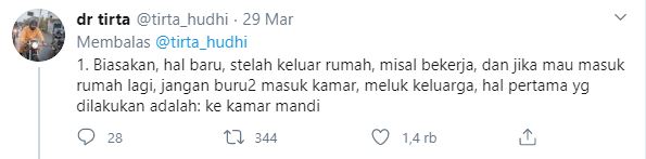 Belajar dari Dokter Tirta, ini 11 cara agar tak tertular Corona