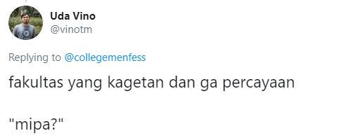 10 Cuitan nama fakultas ini recehnya bikin ketawa garing