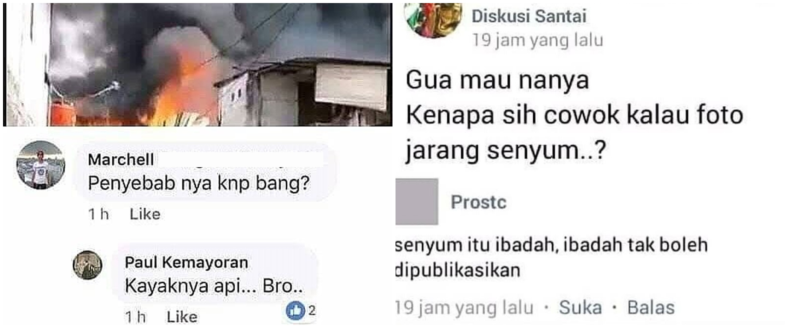 10 Tanya jawab nggak berfaedah di Facebook ini endingnya kocak