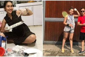 10 Aktivitas Ayu Ting Ting di rumah saja, gaya natural curi perhatian