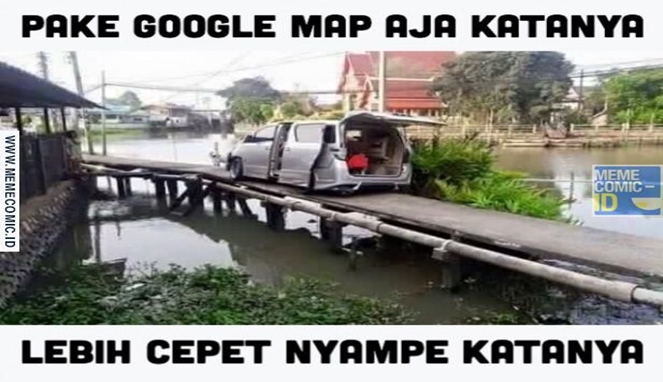 7 Momen apes orang terlalu percaya Google Maps, bikin tepuk jidat