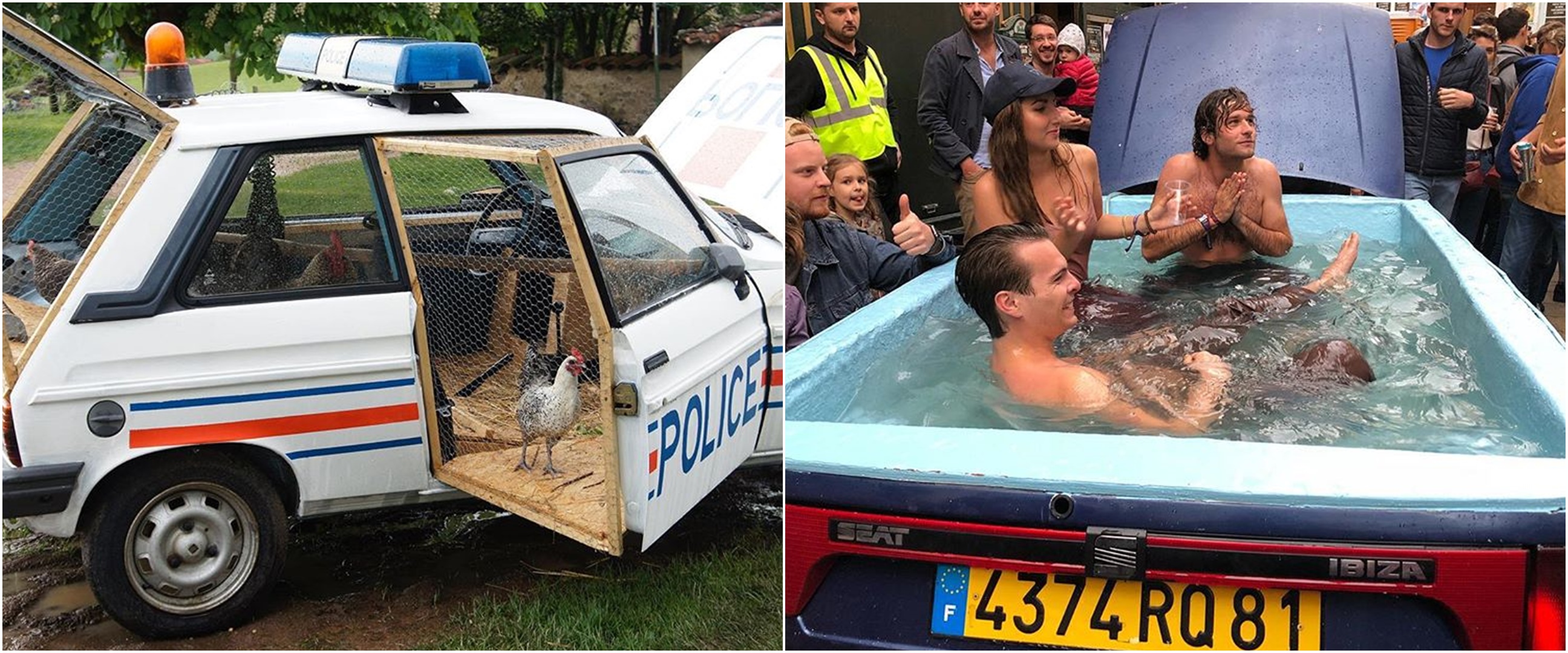 10 Potret modifikasi mobil jadi barang keren, ada kolam renang